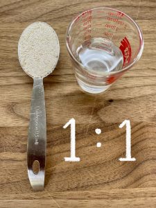 1:1 ground oats