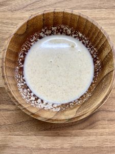 ground oats soaking
