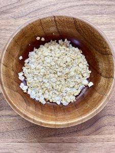 quick oats after soaking for 30 minutes