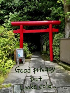 Good privacy, but looks cold...